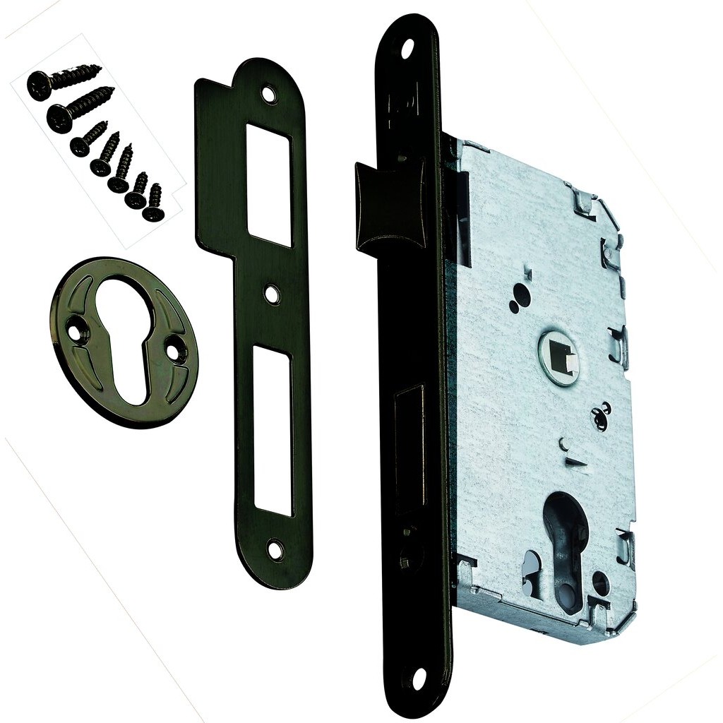 CERRADURA 1047 50MM NEGRO (C/RDA) S/CIL