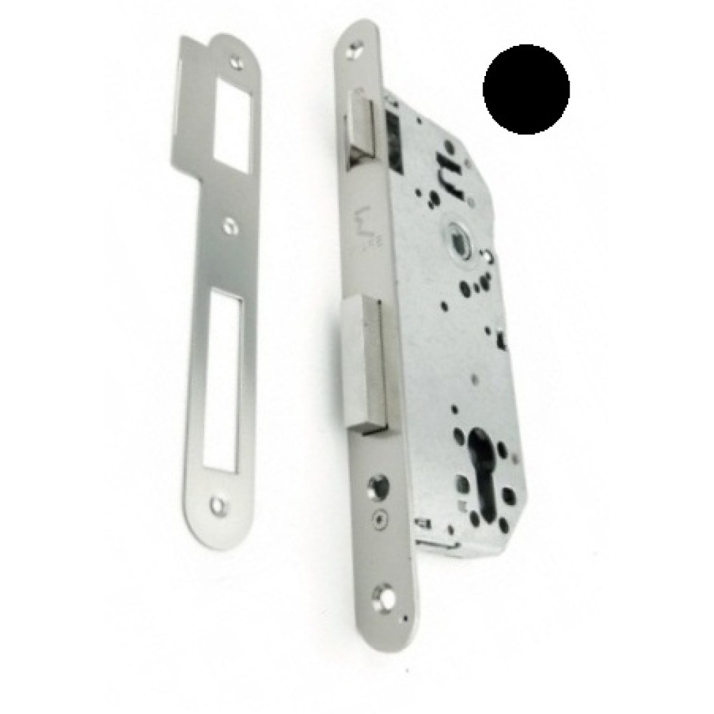 CERRADURA C6201 (2030/50) NEGRO C/REDOND