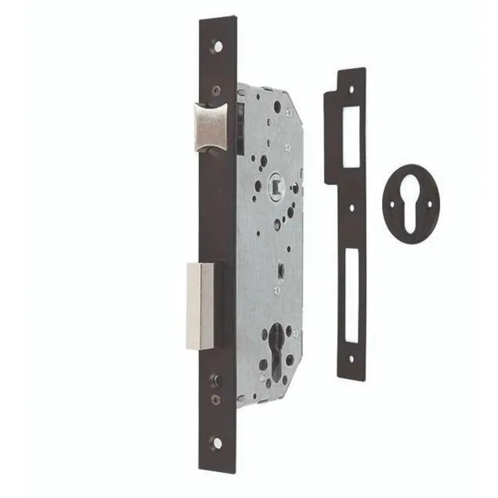 CERRADURA C6200 (2030/50) NEGRO C/RECTO