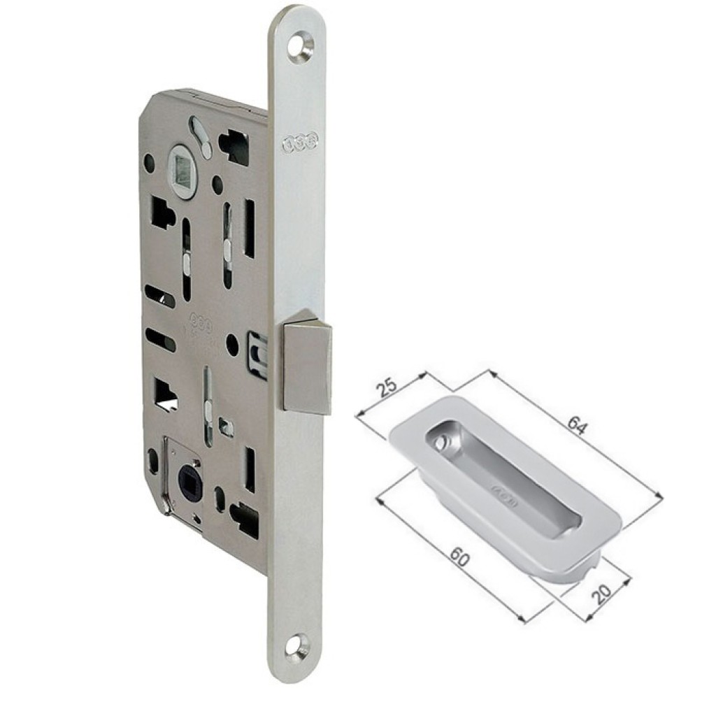 CERRADURA EVOLUTION E50 WC F18 CRO.MATE