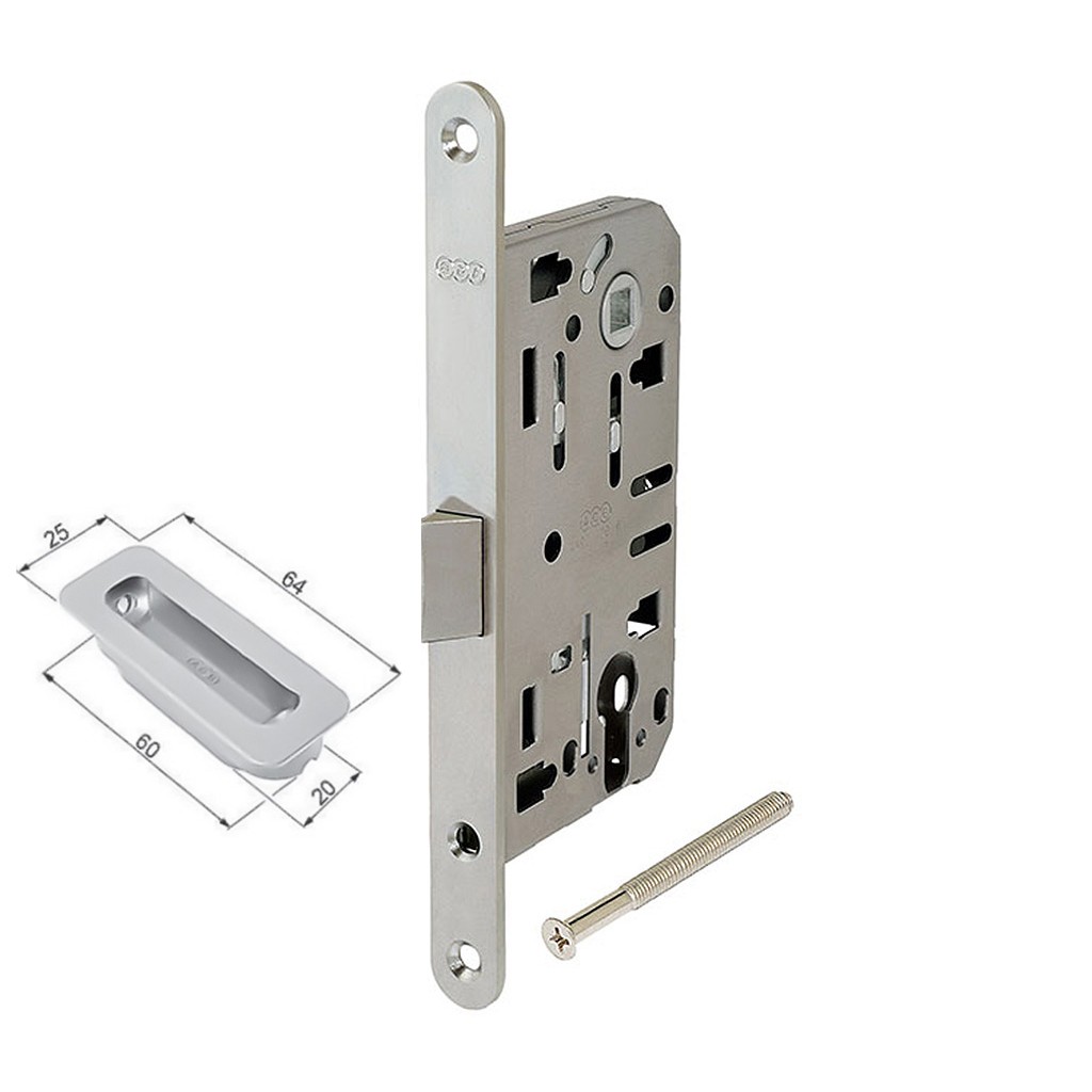 CERRADURA EVOLUTION E50 P/CIL F18 CR.MAT
