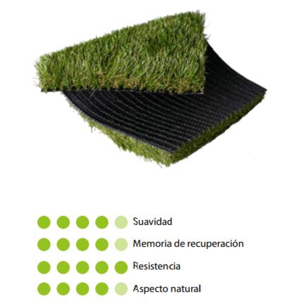 CESPED ARTIFICIAL MILAN  40MM 2 X 25M.