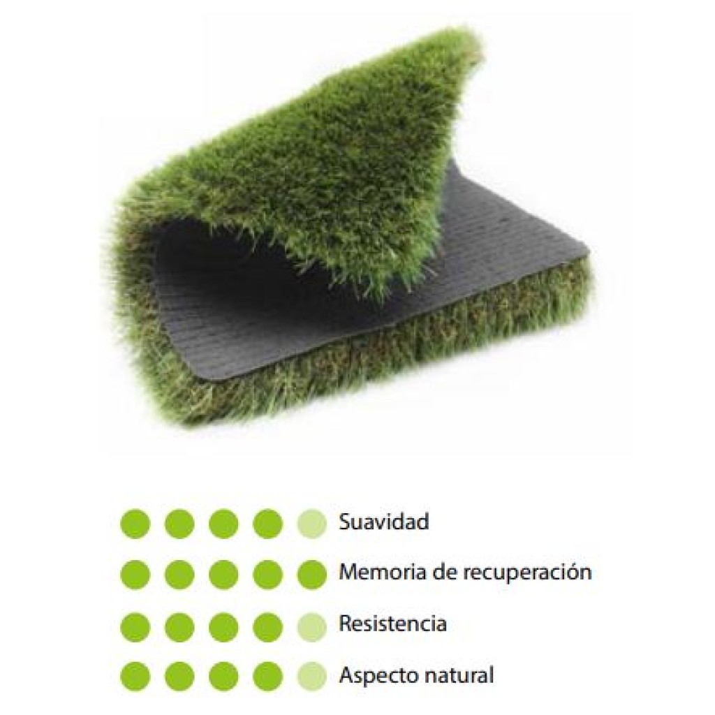 CESPED ARTIFICIAL PARIS 45MM 2 X 25M