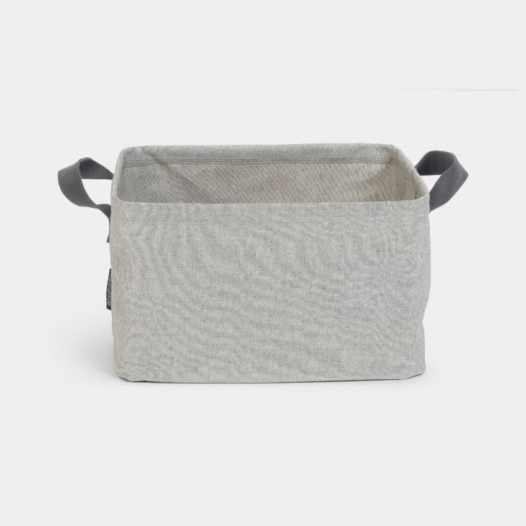 CESTA COLADA PLEGABLE 35L. GRIS 105685