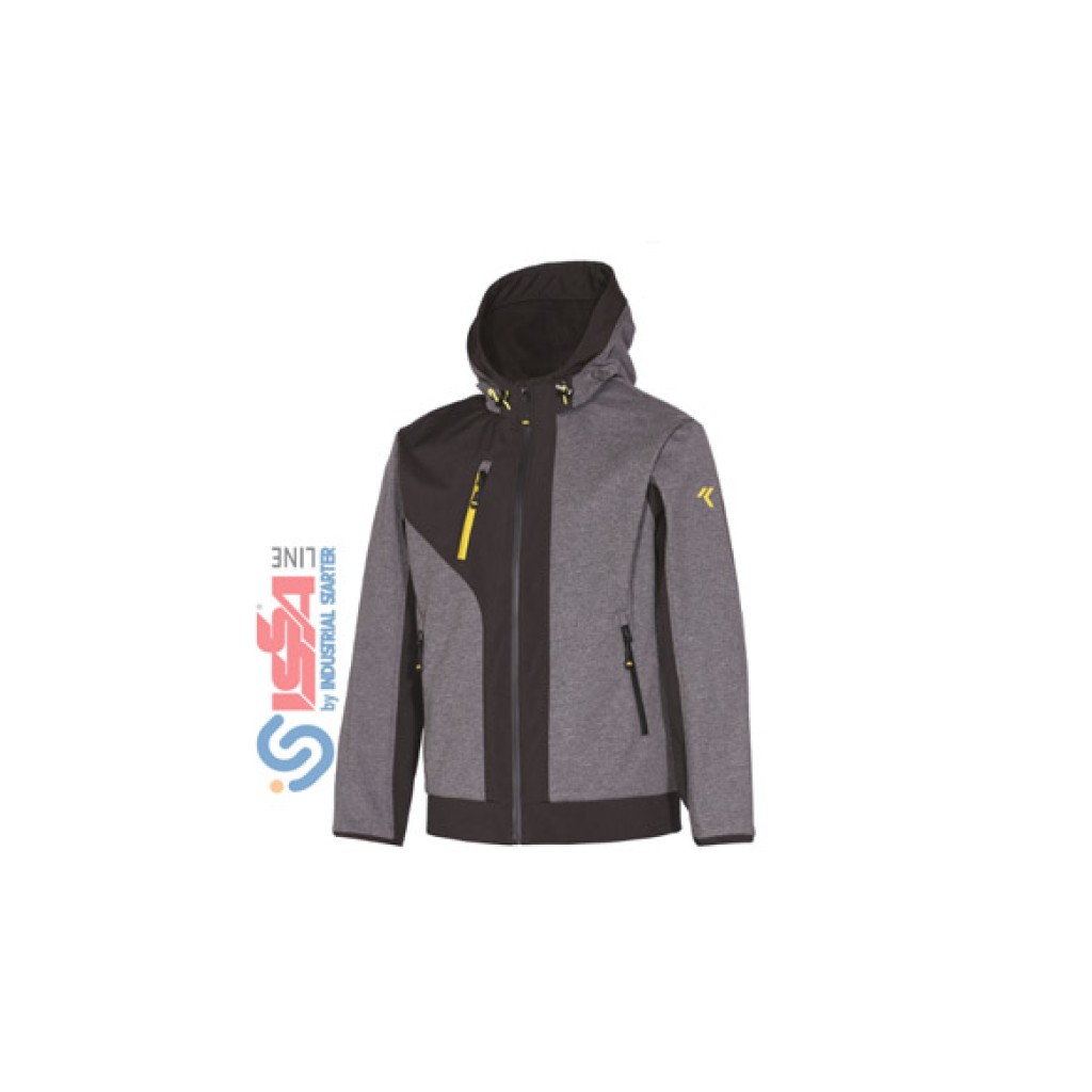 CHAQUETA SOFTSHELL IMPERMETALLA XXL