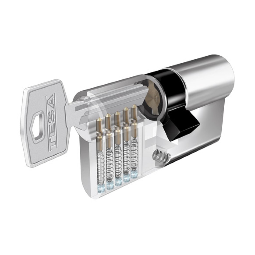 CILINDRO TE5 NIQUEL LLAVE 35-35 LEVA COR