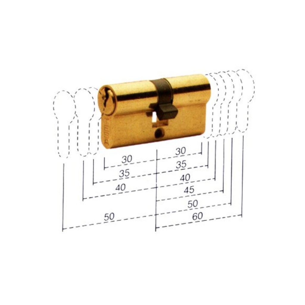 CILINDRO TESA (LLAV.IGUAL)  5030/30/30N