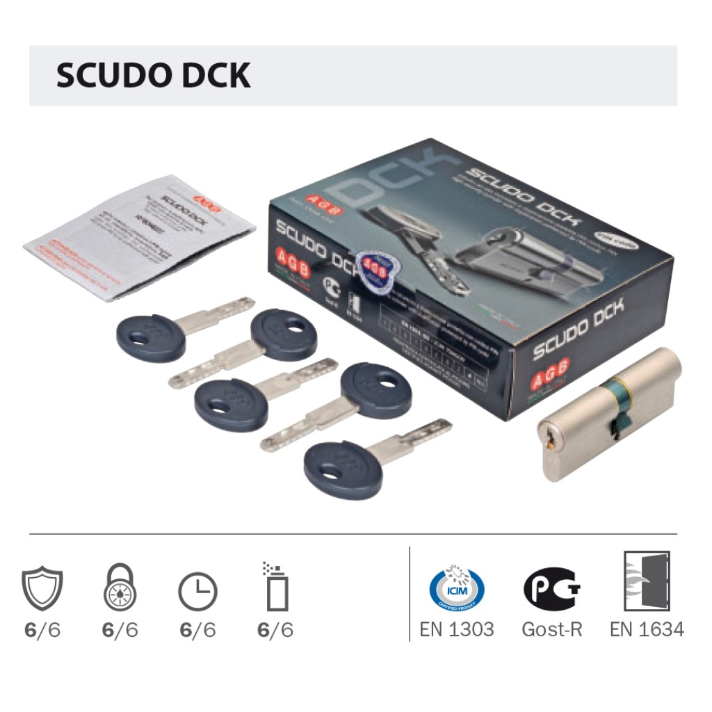 CILINDRO EMBR SCUDO DCK 70MM(35-35)NIQ.