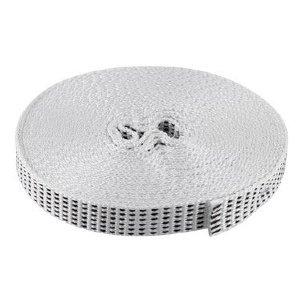 CINTA P/NEGRA C/BLANCO     14MM (6MTS)