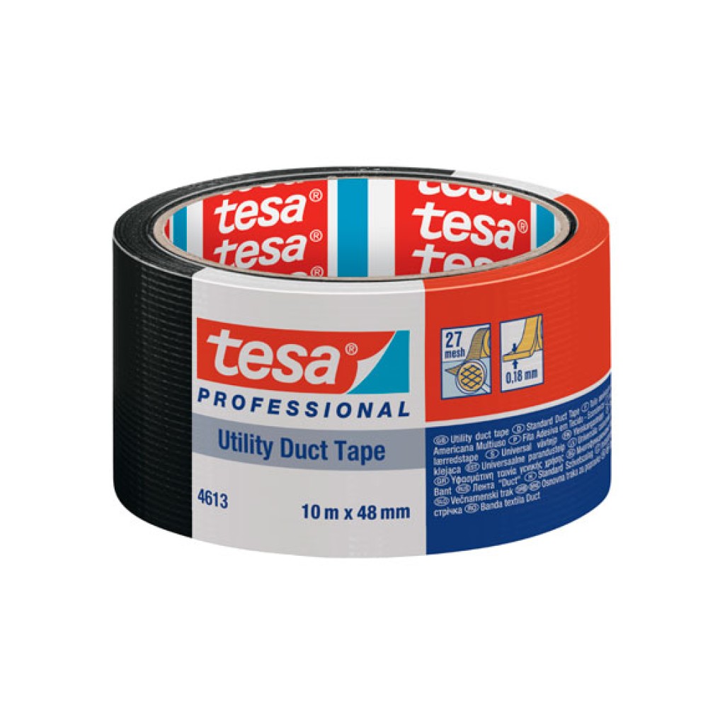 CINTA AMERICANA NEGRO     10 M X 48 MM