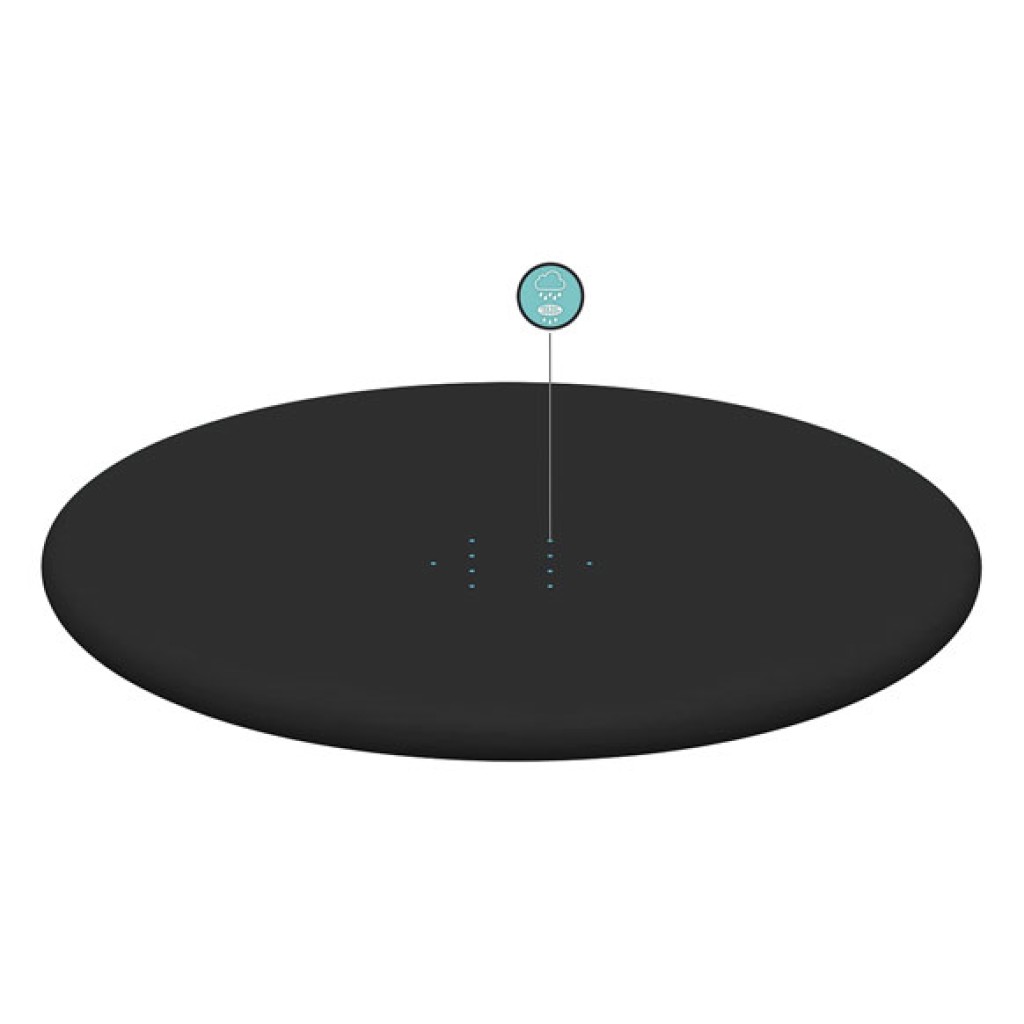 COBERTOR DE PVC PARA PISCIé 244 CM