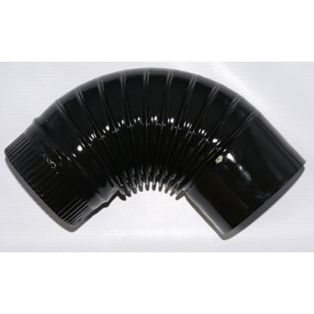 CODO ESTUFA VITRIF. 90§ DE 120MM MARRON