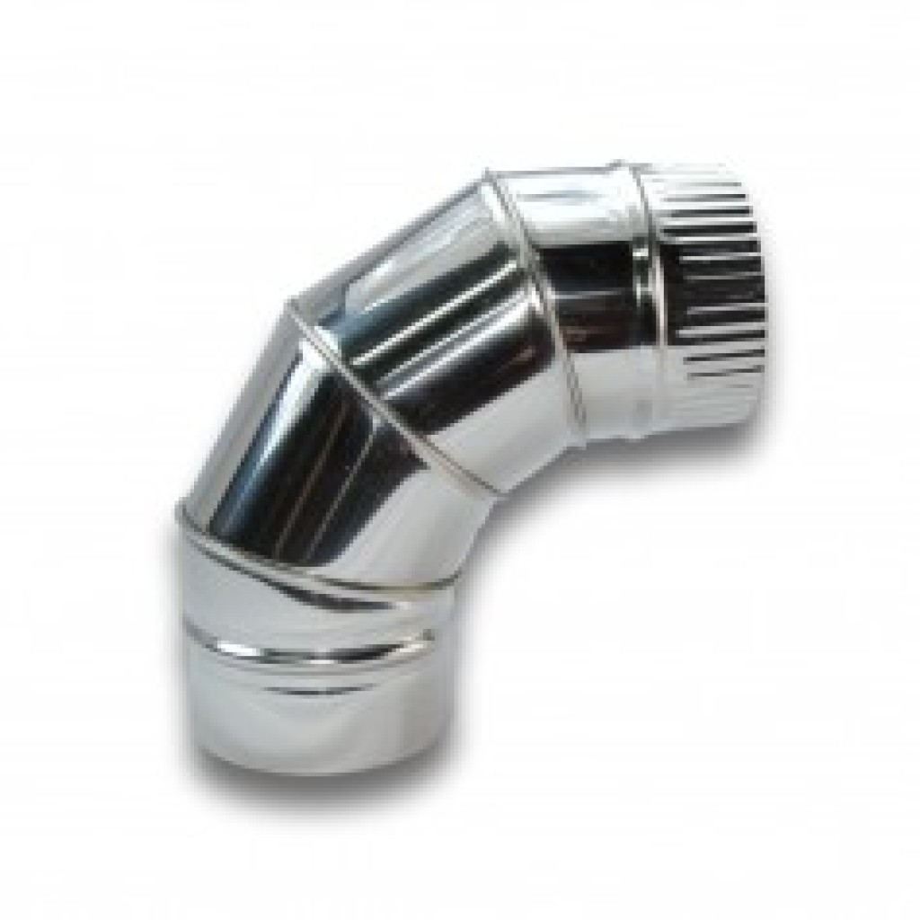 CODO ESTUFA INOX           90§ -150 MM