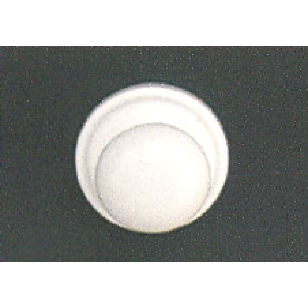 COLGADOR 1 POMO MADERA(BL.1 1461-BLANCO