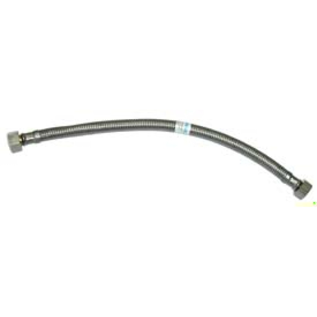 CONEXION FLEXIBLE ACERO INH3/8-H3/8-25