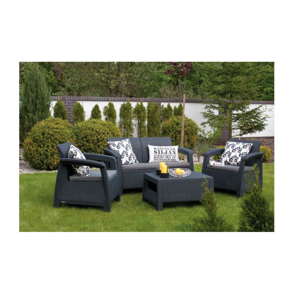 CONJUNTO RATAN RESINA ANTRCORFU LOUNGESE