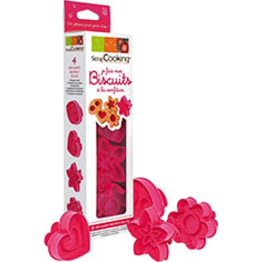 CORTA-GALLETAS C/EXP.4U   6,5-6CM