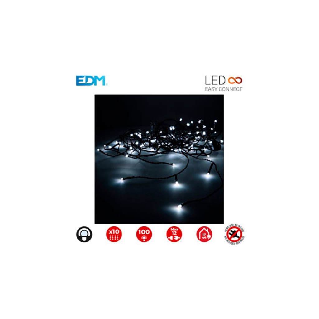 CORTINA LED  EASY-CONNECT 2X1M-BLANCO FR