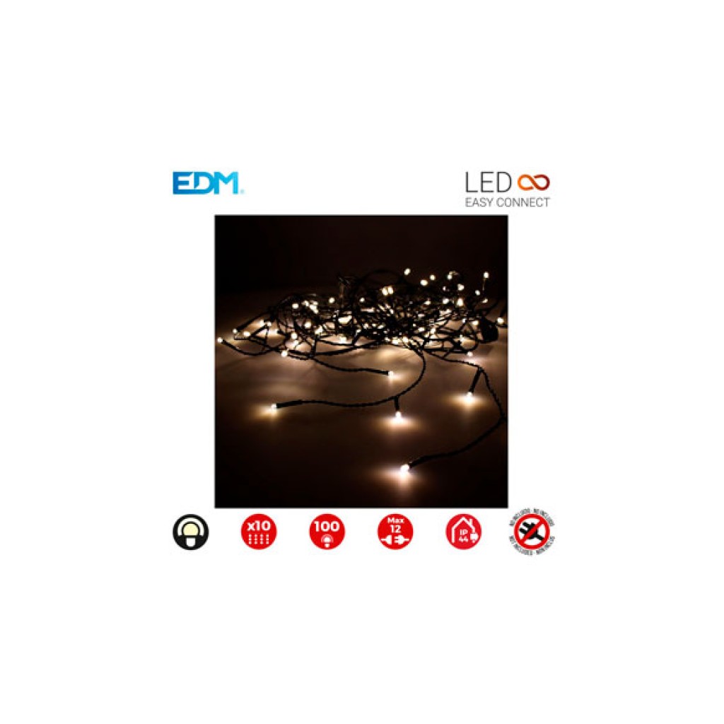 CORTINA LED  EASY-CONNECT 2X1M-BLANCO CA