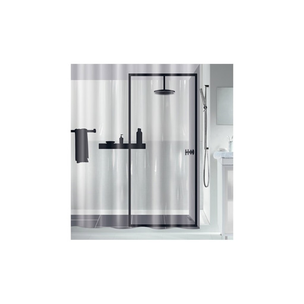 CORTINA BA¥O ILLUSION     180 X 200 C