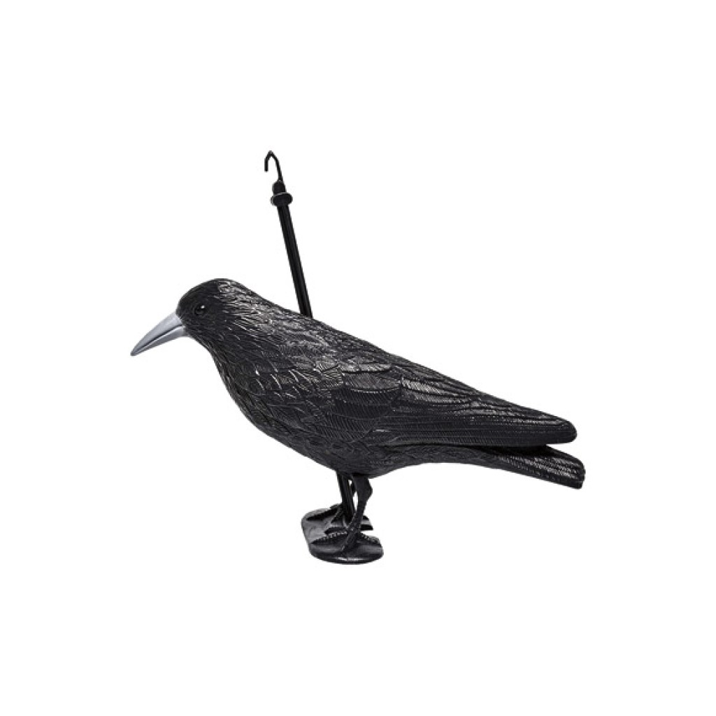 CUERVO ESPANTAPAJAROS     33X20X12 CM
