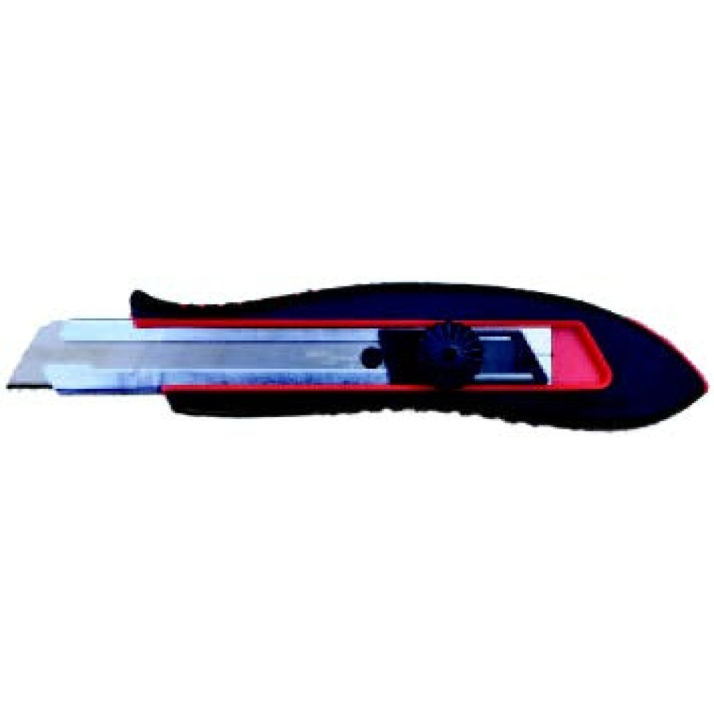 CUTTER 18MM.ERGO.CUCHILLA INOX  CUT-1804