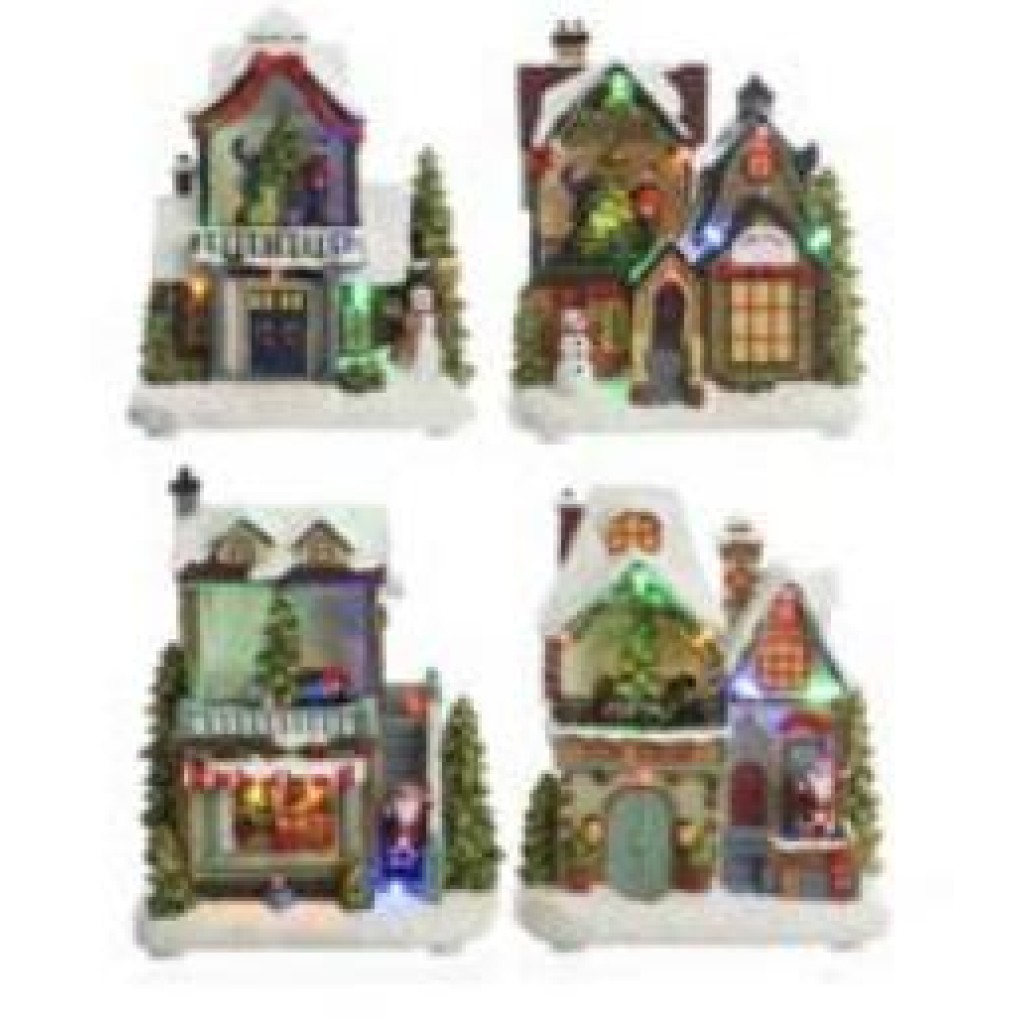 FIGURA CASITA NAV.LED SURTIDO 3XAA 71664