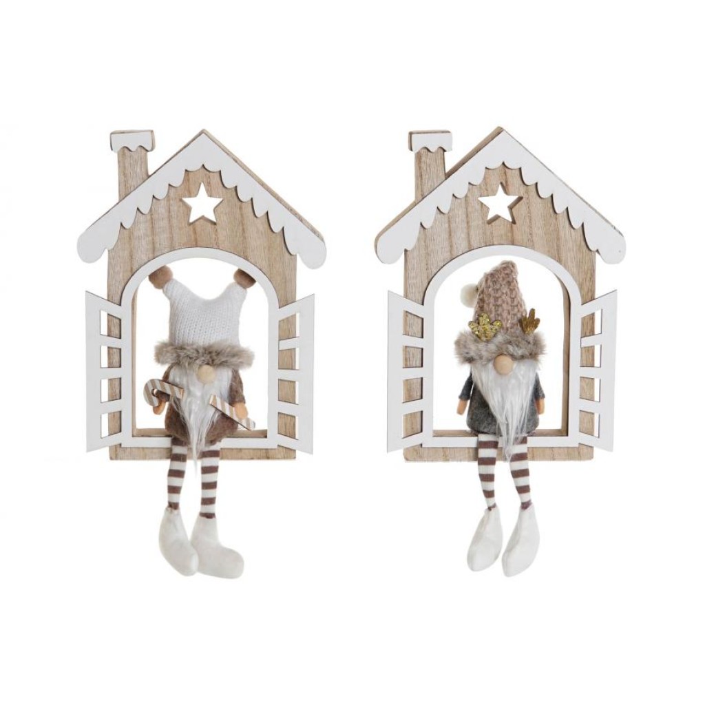 DECORACION MADERA CASA 15X2X20 206782