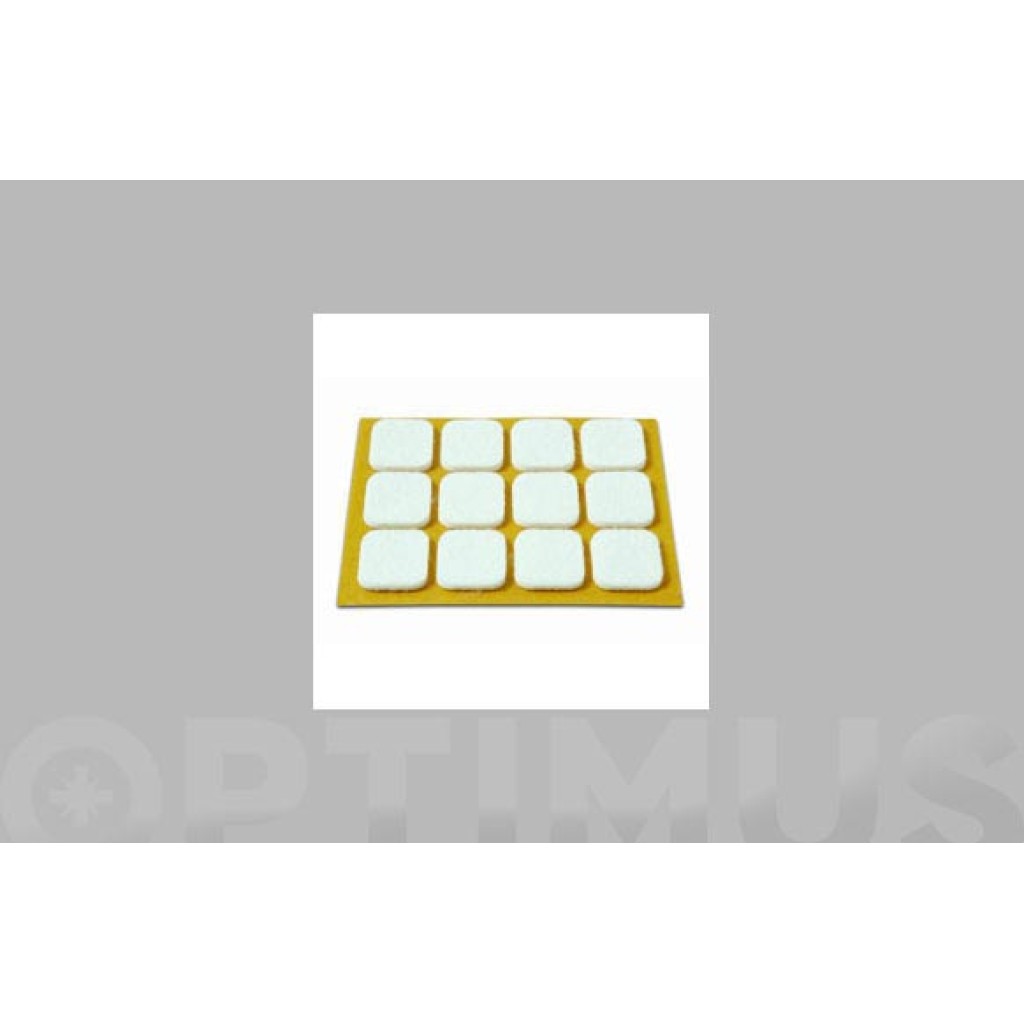 DESLIZADOR DE FIELTRO ADHEBLANCO 20X23 M