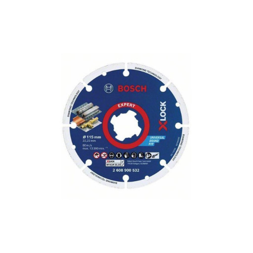 DISCO CORTE X-LOCK DIAMANT115 MM