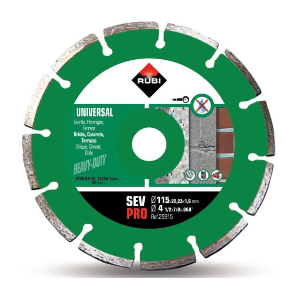 DISCO DIAMANTE CORTE SECO é 115 MM PRO