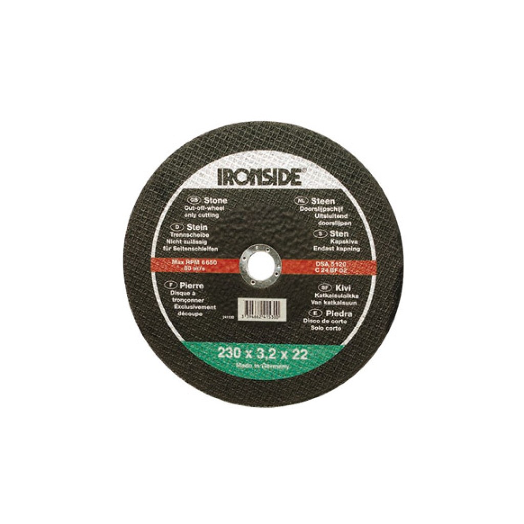 DISCO CORTE PIEDRA        é 230 X 2,5 X