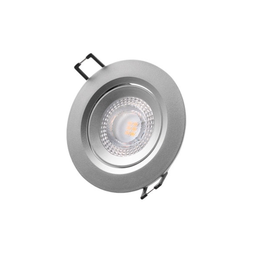 DOWNLIGHT LED DE EMPOTRAR CROMADO LUZ NE