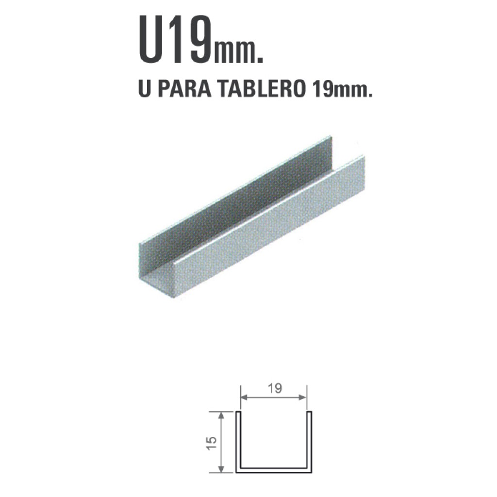 EMBELLECEDOR 19 PLATA (MTS) 1522.A.PM