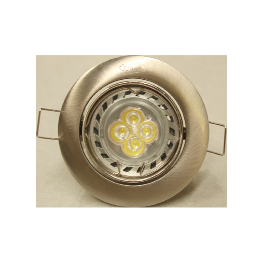 EMPOTRABLE LED 5W BASCULANNIQUEL MATE-30