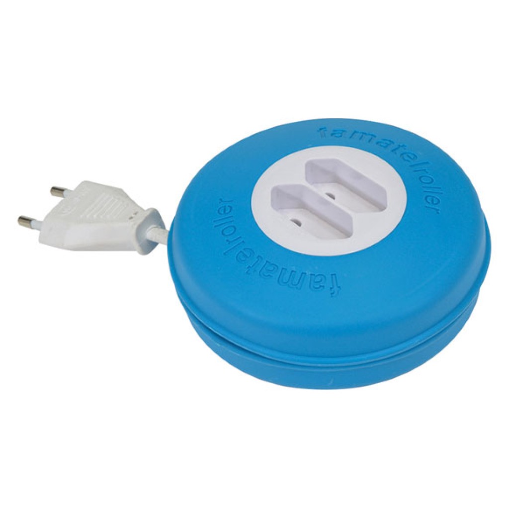 ENROLLACABLE ROLLER 2X1 2T3 M-AZUL