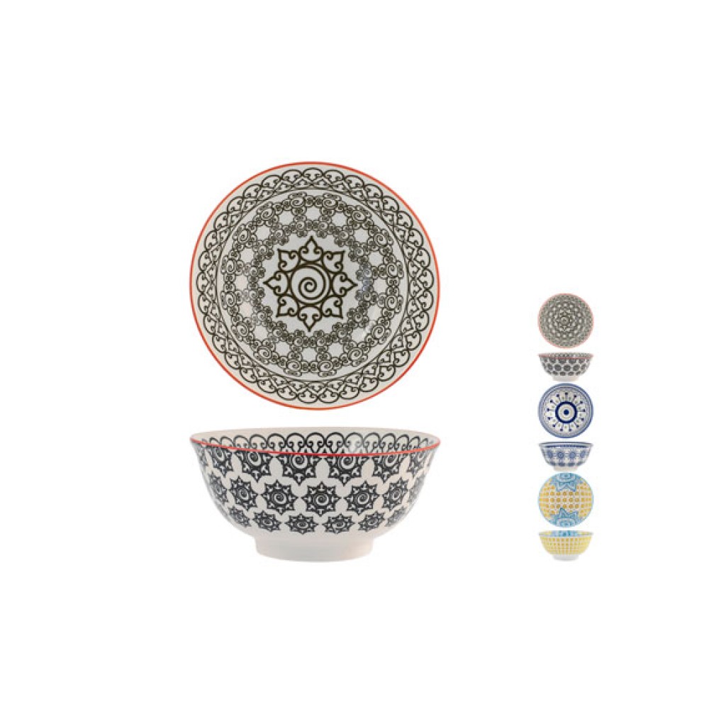 ENSALADERA PORCELANA REDONé18 CM - SURTI