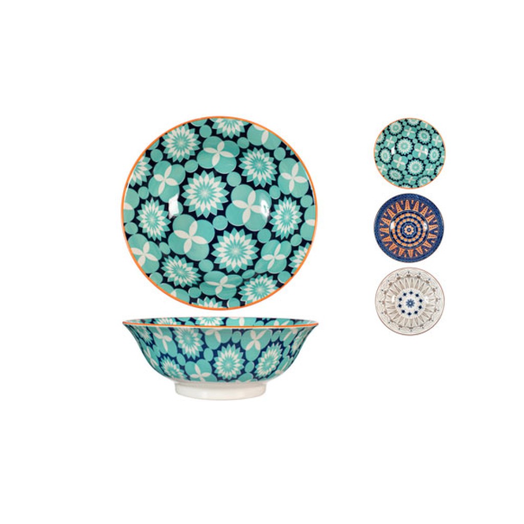 ENSALADERA PORCELANA REDONé 21 CM - SURT