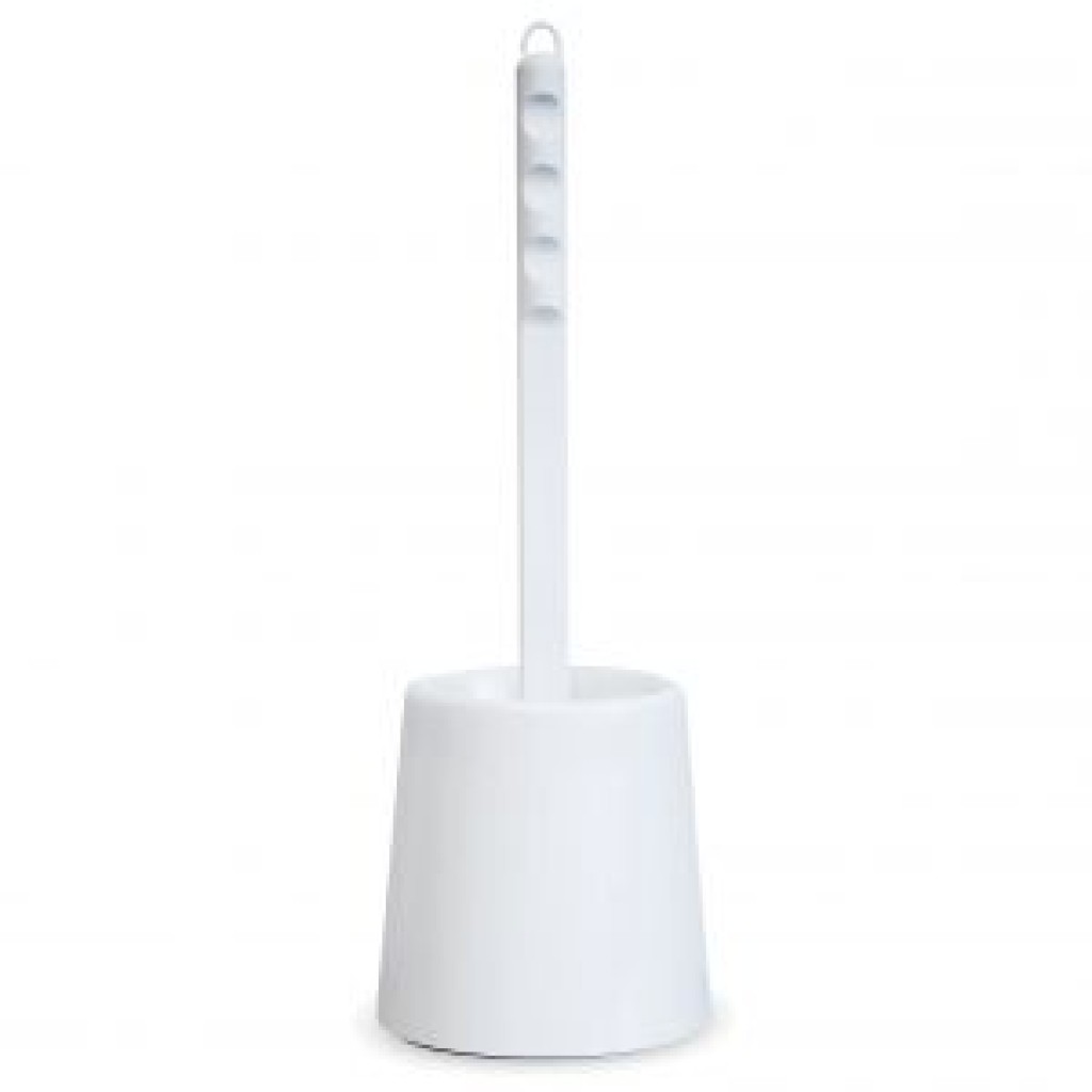 ESCOBILLERO WC ECONOMICO  BLANCO