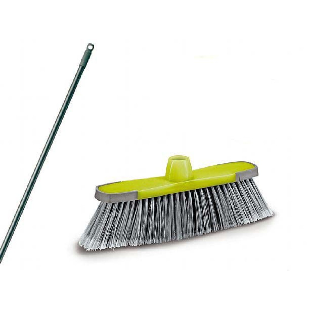 ESCOBON COM MANGO CROMO 61455