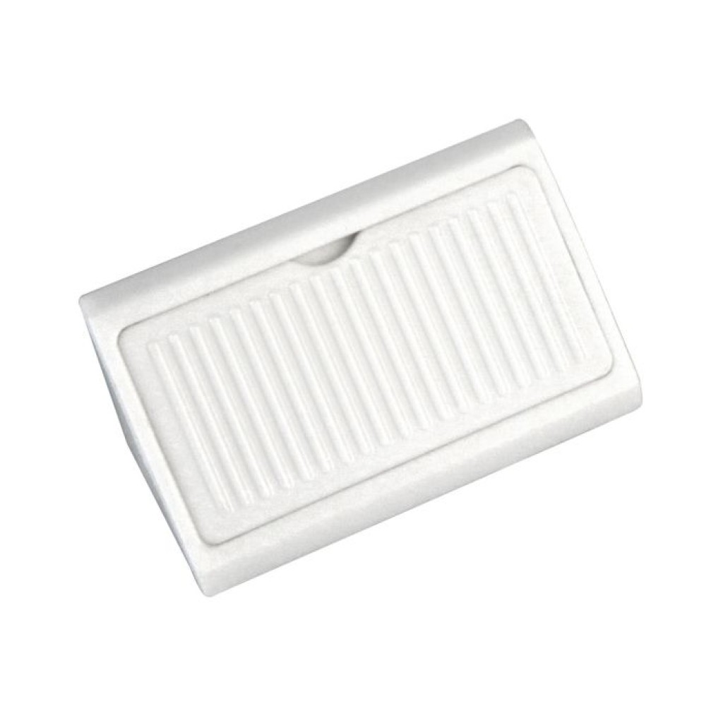 ESCUADRA ANGULAR C/TAPA BLANCO 44X21