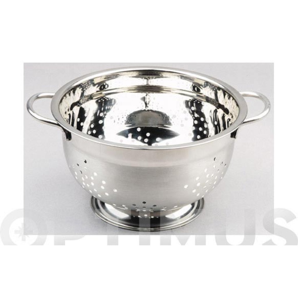 ESCURRIDOR INOXIDABLE CON 24 CM