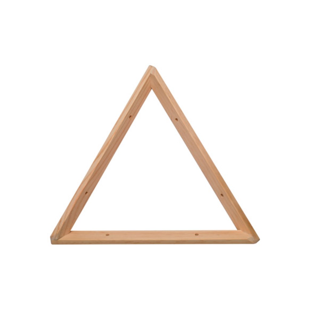 ESCUADRA PINO TRIANGLULO  30 X 30 X 30 C