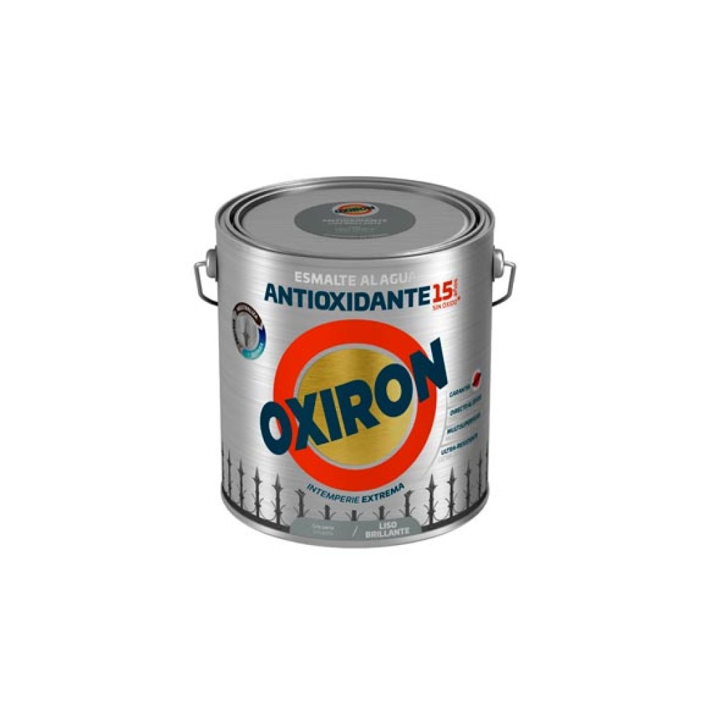 ESMALTE ANTIOXIDANTE AGUA 2,5 L GRIS PER