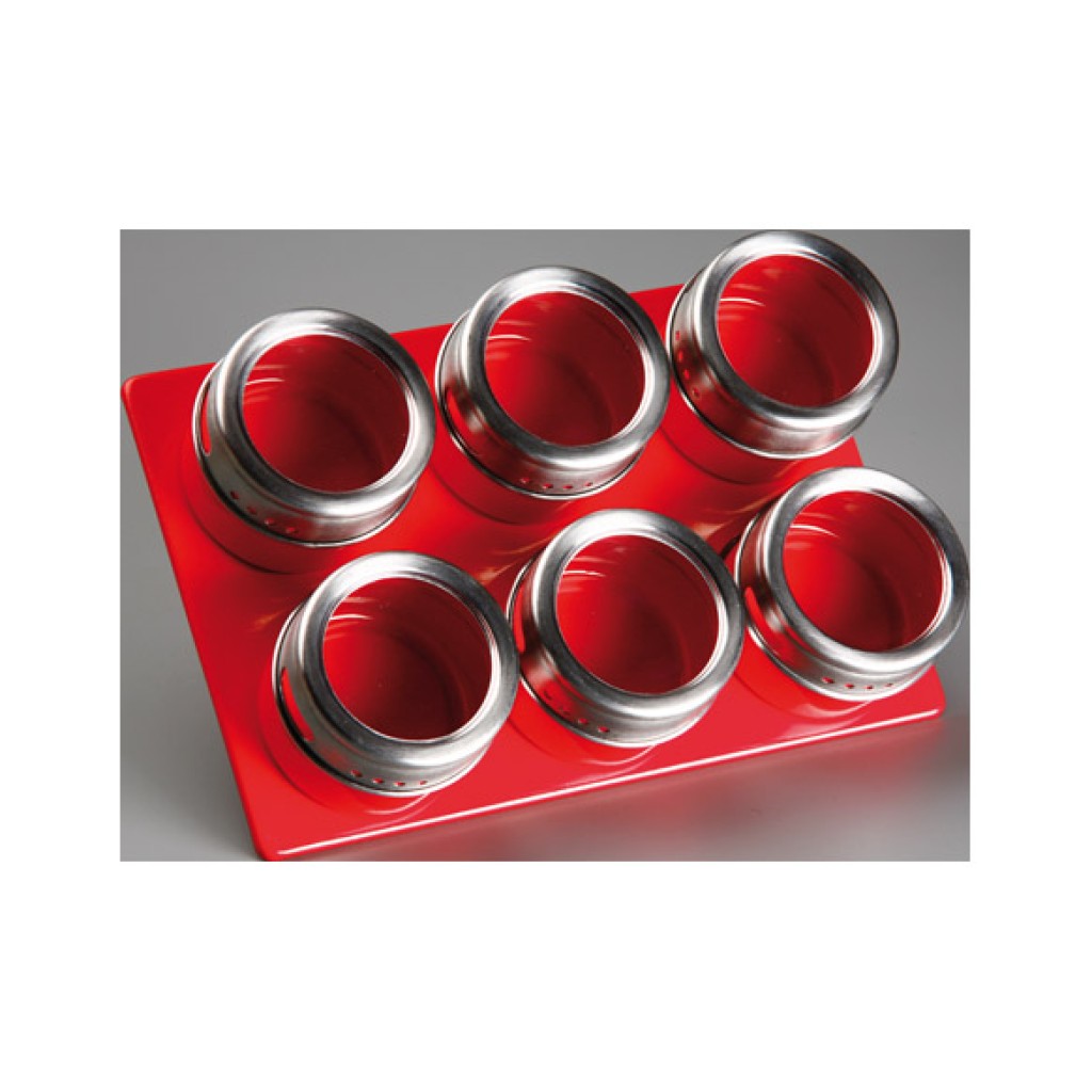 ESPECIERO SOBREMESA 6U GUERR1855-ROJO  *