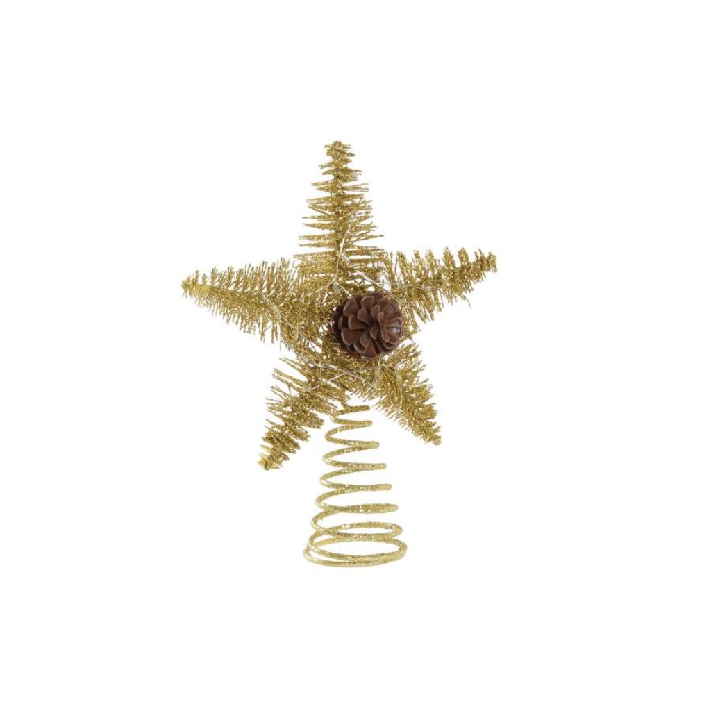 ESTRELLA LED 18X5X20 3AA ARBOL DORADO