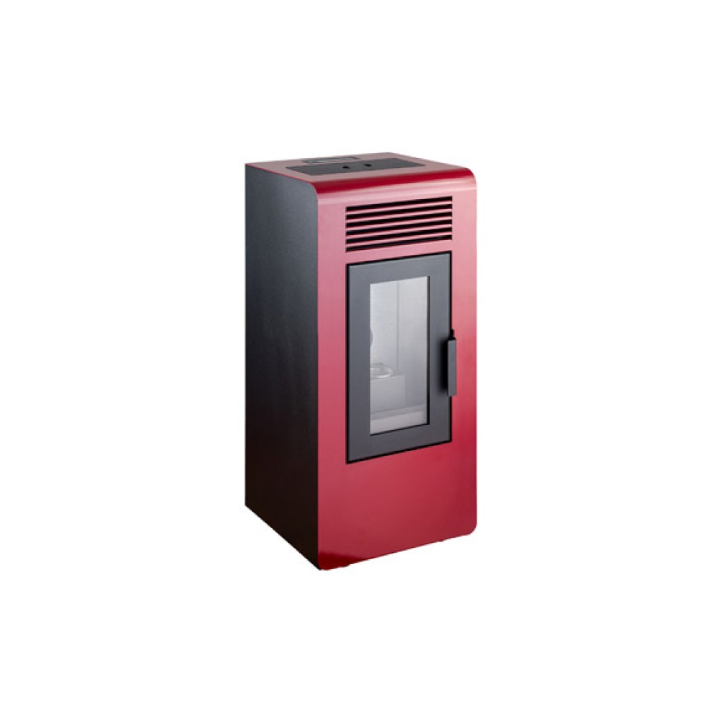 ESTUFA PELLET ECO ROJA    6,5 KW