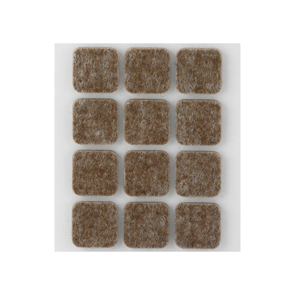 FIELTRO ADHESIVO PATA MUEB22 X 22 MM