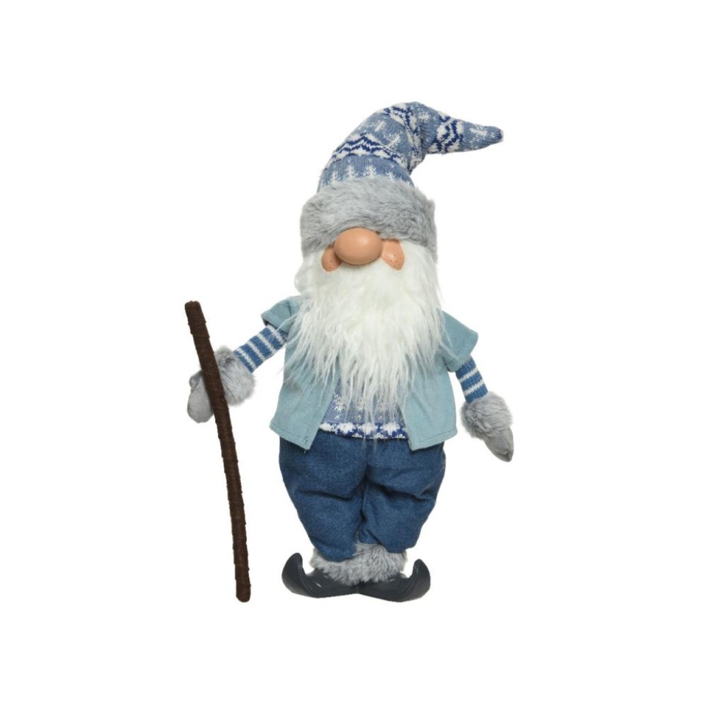 FIGURA GNOMO C/SOMBRERO Y PALO    72423