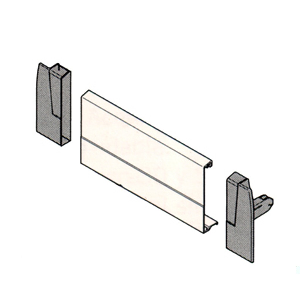FIJACION FRONTAL ZIF.71.M (JUEGO) GRIS